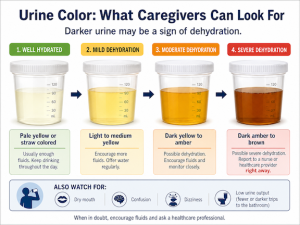 urine colors of each stage of dehydration elderly urine colors of dehydration